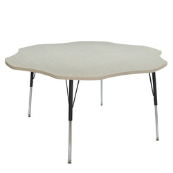 FDP 60" Flower La Madera Activity Table with Standard Legs (FDP-13101-XX)