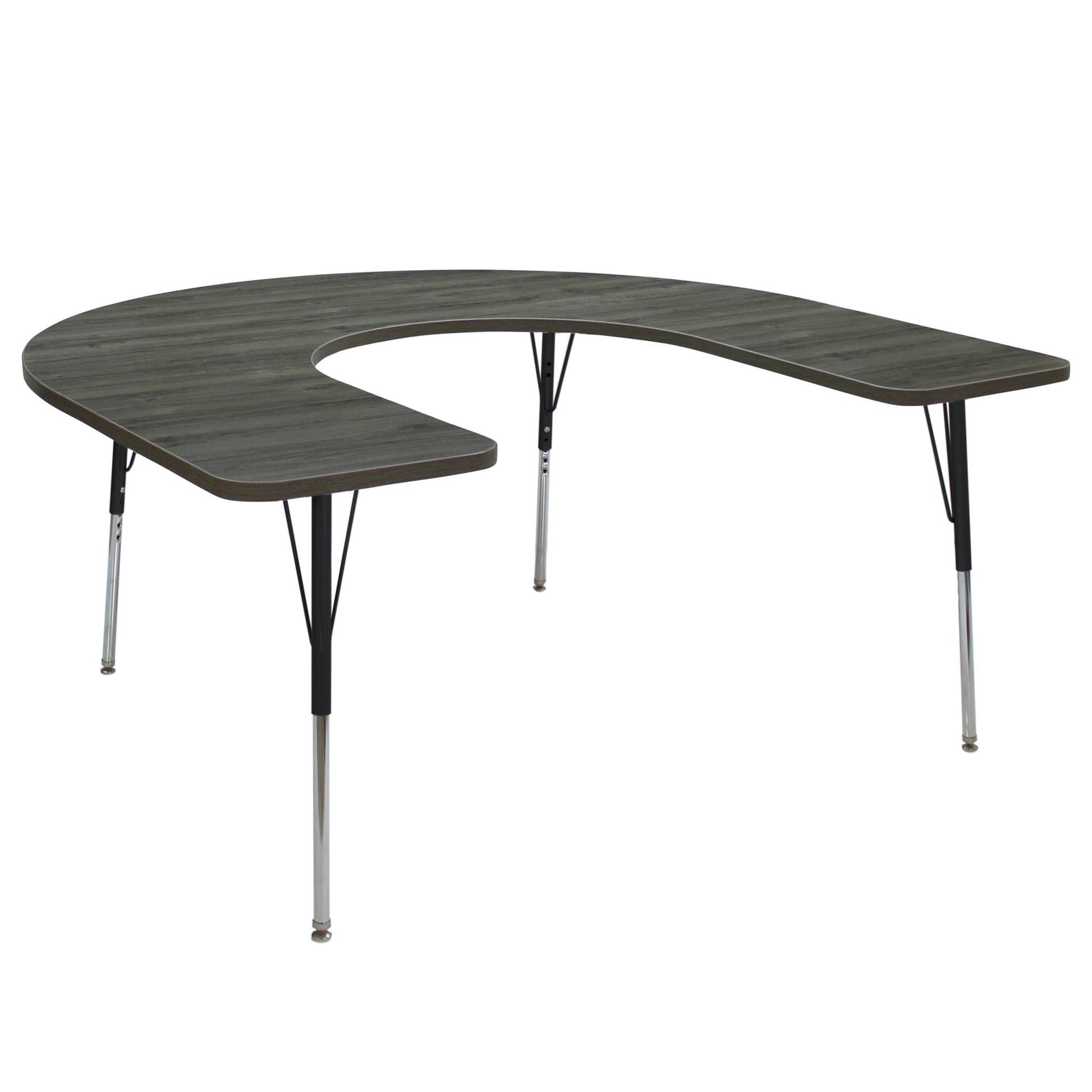 FDP 60" x 66" Horseshoe La Madera Activity Table with Standard Legs (FDP - 13103 - XX) - SchoolOutlet