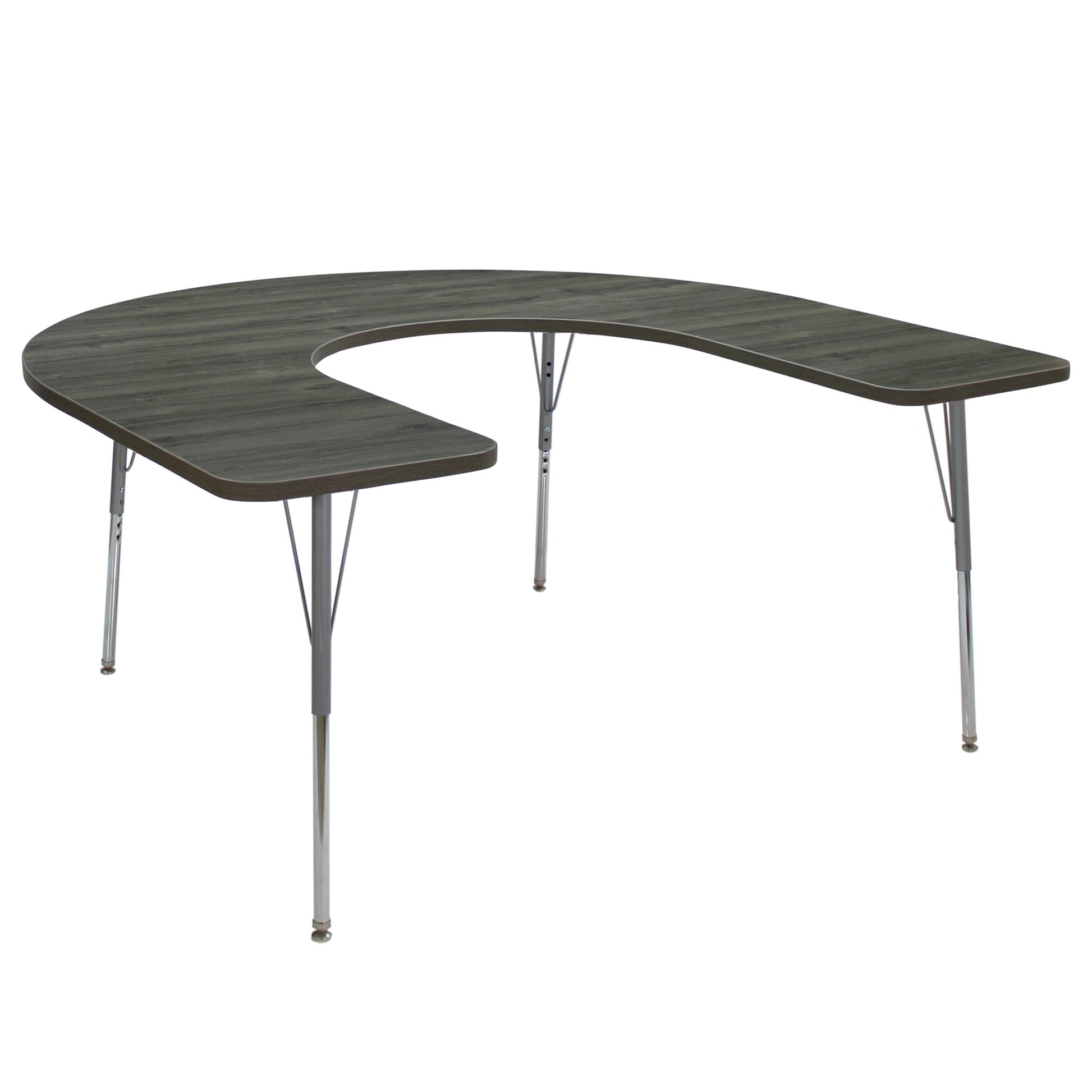 FDP 60" x 66" Horseshoe La Madera Activity Table with Standard Legs (FDP - 13103 - XX) - SchoolOutlet