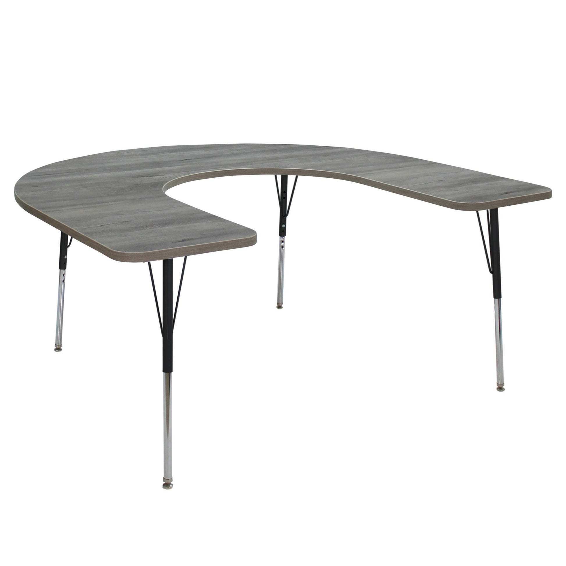 FDP 60" x 66" Horseshoe La Madera Activity Table with Standard Legs (FDP - 13103 - XX) - SchoolOutlet