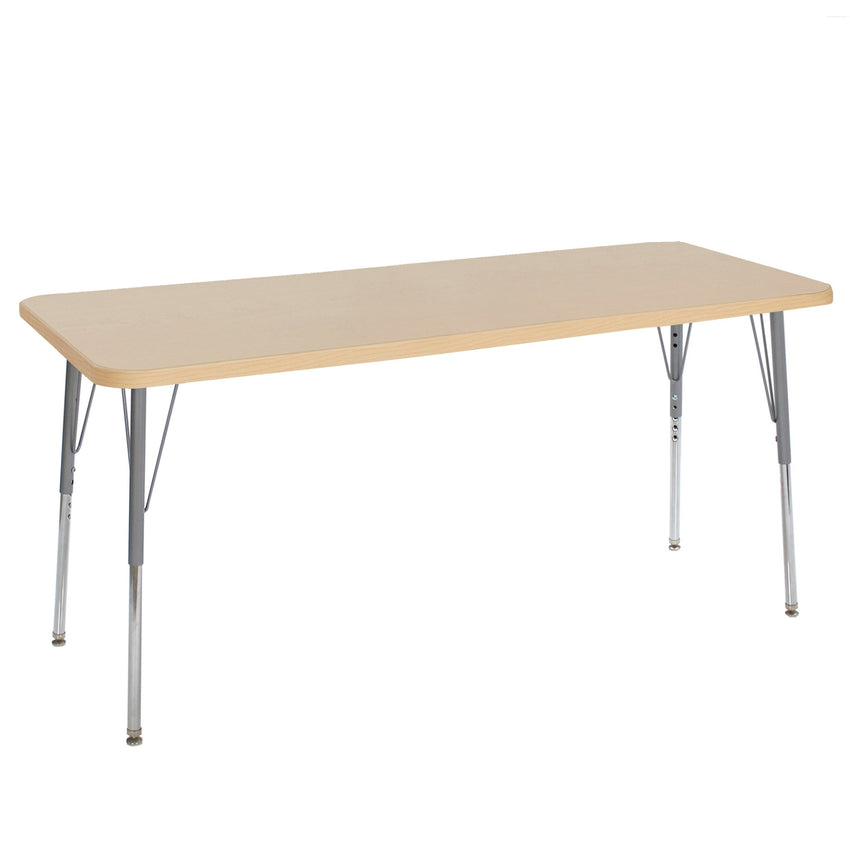 FDP 24" x 72" Rectangle La Madera Activity Table with Standard Legs (FDP - 13107 - XX) - SchoolOutlet