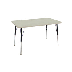 FDP 30" x 48" Rectangle La Madera Activity Table with Standard Legs (FDP-13108-XX)