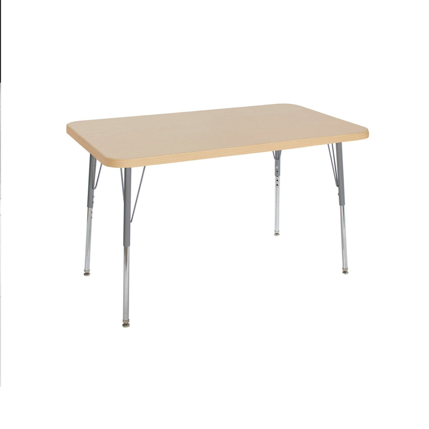 FDP 30" x 48" Rectangle La Madera Activity Table with Standard Legs (FDP - 13108 - XX) - SchoolOutlet