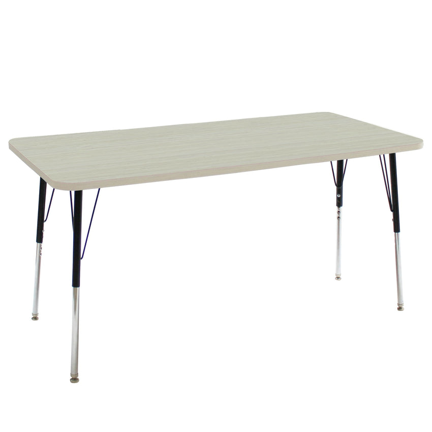FDP 30" x 60" Rectangle La Madera Activity Table with Standard Legs (FDP - 13109 - XX) - SchoolOutlet