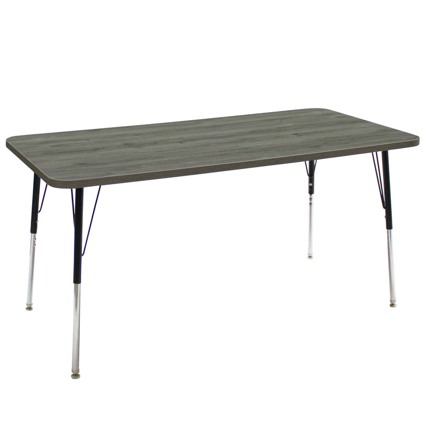 FDP 30" x 60" Rectangle La Madera Activity Table with Standard Legs (FDP - 13109 - XX) - SchoolOutlet