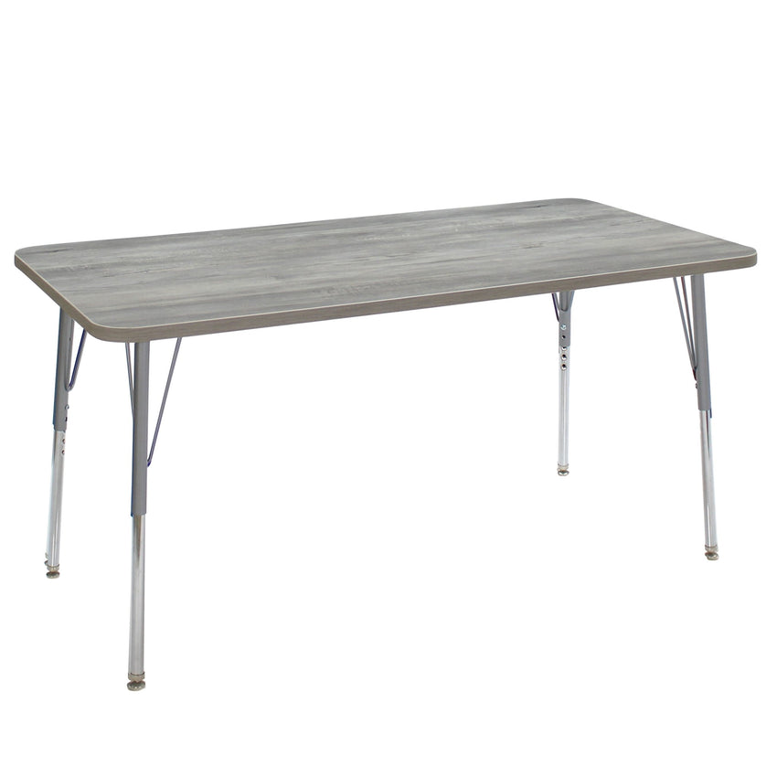 FDP 30" x 60" Rectangle La Madera Activity Table with Standard Legs (FDP - 13109 - XX) - SchoolOutlet