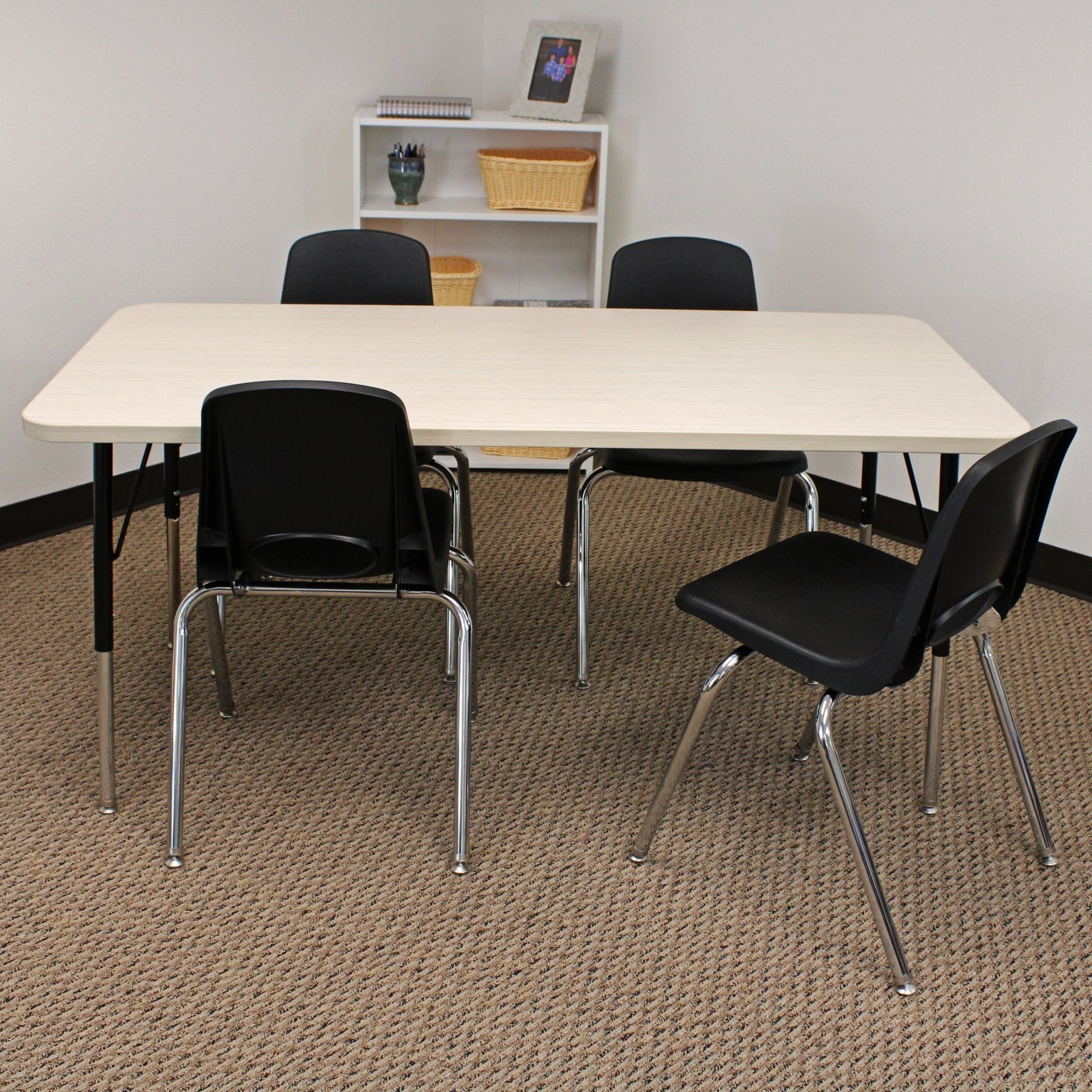 FDP 30" x 60" Rectangle La Madera Activity Table with Standard Legs (FDP - 13109 - XX) - SchoolOutlet