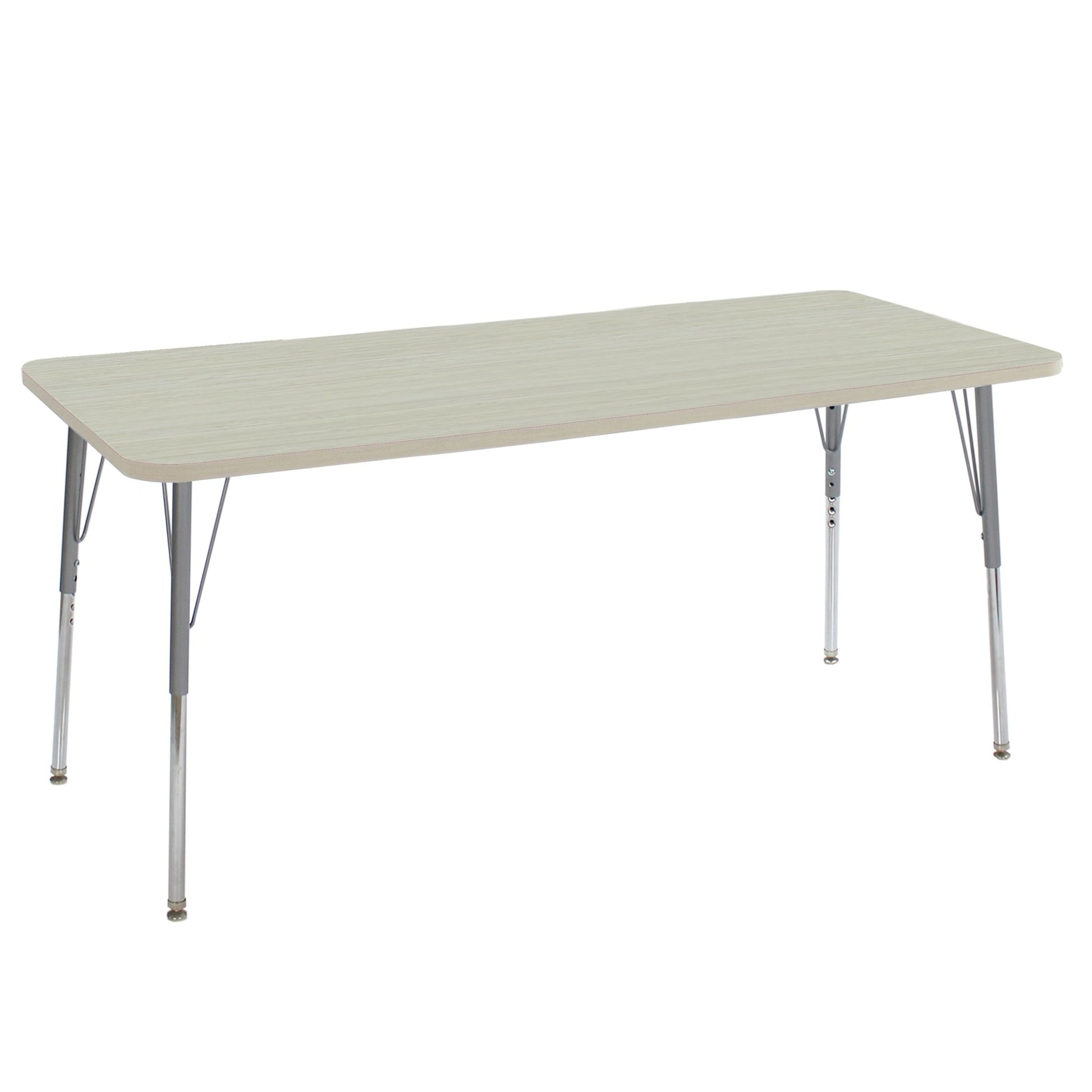 FDP 30" x 72" Rectangle La Madera Activity Table with Standard Legs (FDP - 13110 - XX) - SchoolOutlet