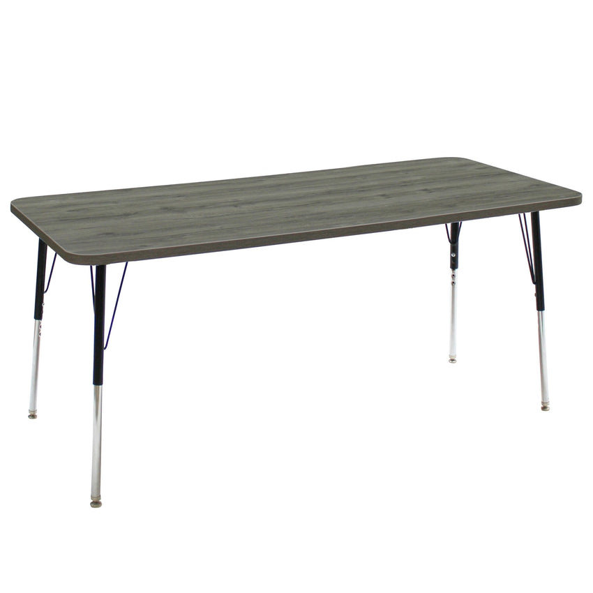 FDP 30" x 72" Rectangle La Madera Activity Table with Standard Legs (FDP - 13110 - XX) - SchoolOutlet