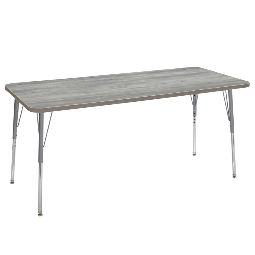 FDP 30" x 72" Rectangle La Madera Activity Table with Standard Legs (FDP - 13110 - XX) - SchoolOutlet