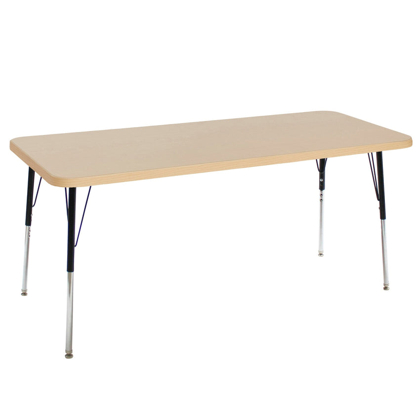 FDP 30" x 72" Rectangle La Madera Activity Table with Standard Legs (FDP - 13110 - XX) - SchoolOutlet