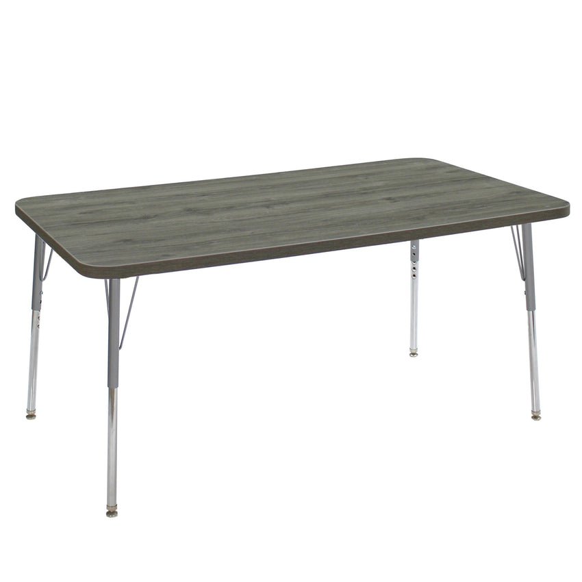 FDP 36" x 60" Rectangle La Madera Activity Table with Standard Legs (FDP - 13111 - XX) - SchoolOutlet