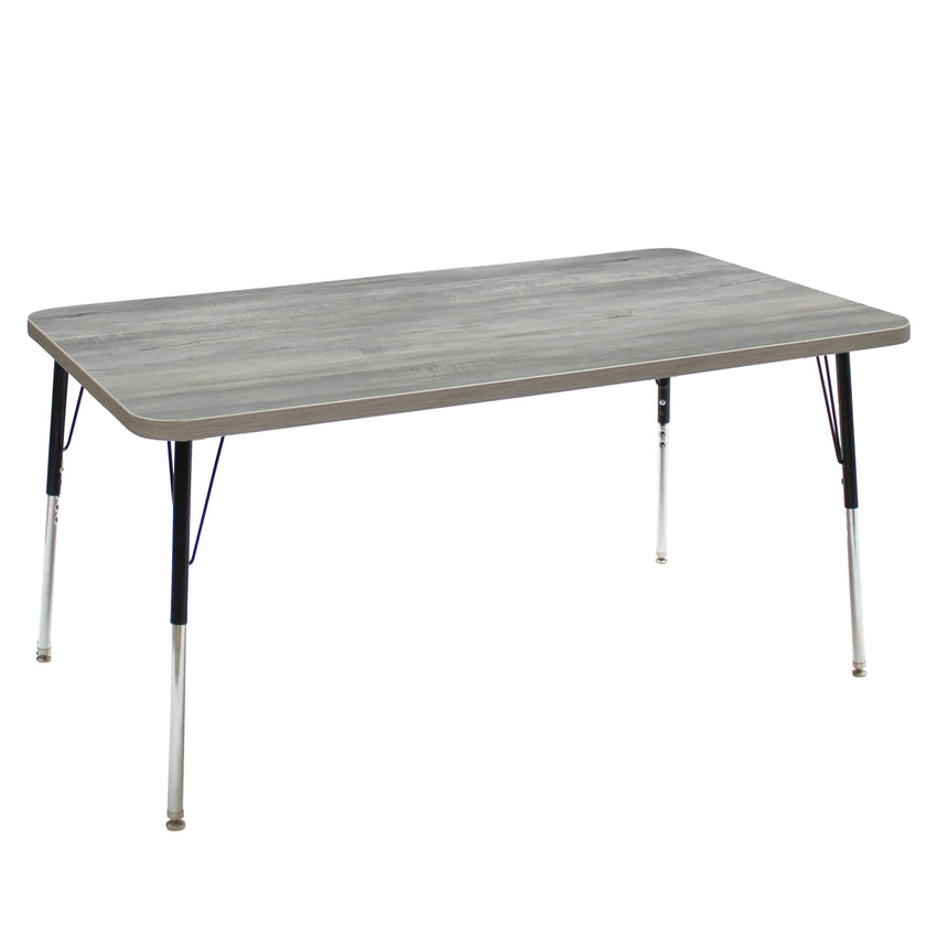 FDP 36" x 60" Rectangle La Madera Activity Table with Standard Legs (FDP - 13111 - XX) - SchoolOutlet