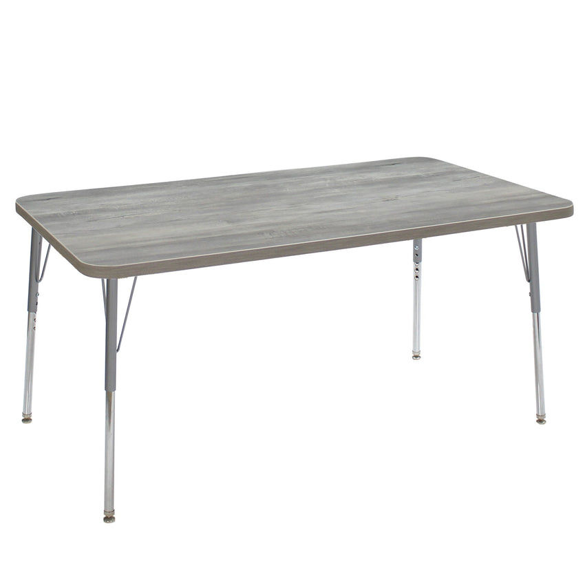 FDP 36" x 60" Rectangle La Madera Activity Table with Standard Legs (FDP - 13111 - XX) - SchoolOutlet