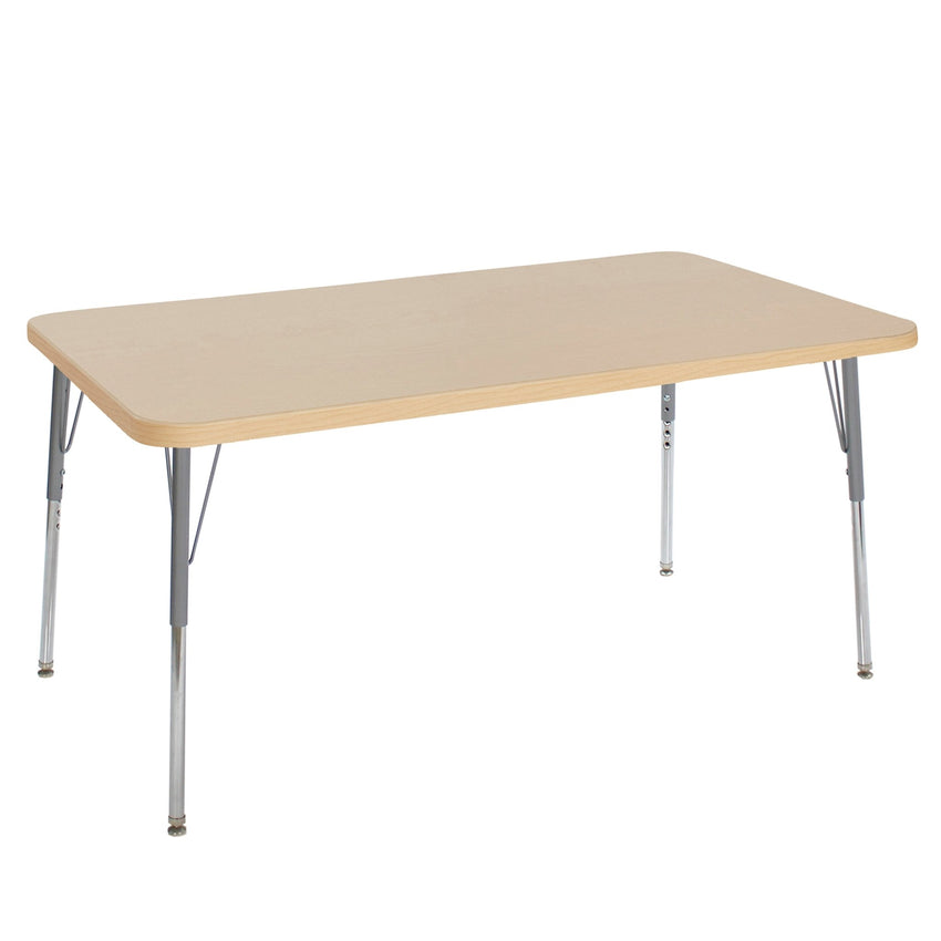 FDP 36" x 60" Rectangle La Madera Activity Table with Standard Legs (FDP - 13111 - XX) - SchoolOutlet