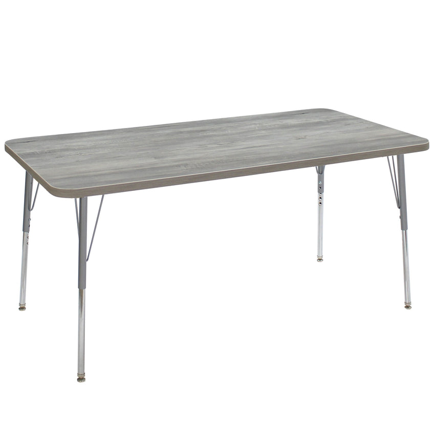 FDP 36" x 72" Rectangle La Madera Activity Table with Standard Legs (FDP - 13112 - XX) - SchoolOutlet