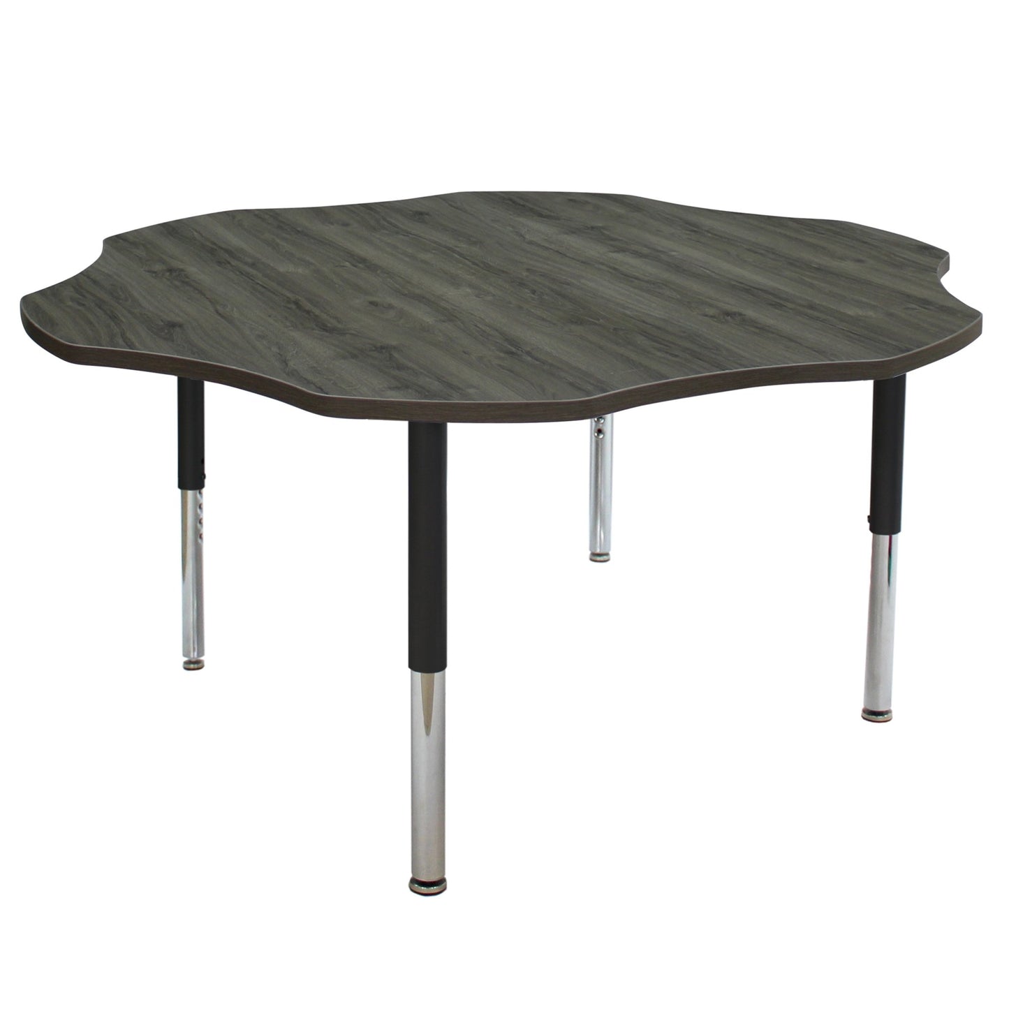 FDP 60" Flower La Madera Activity Table with Adjustable Super Legs (FDP - 13118 - XX) - SchoolOutlet