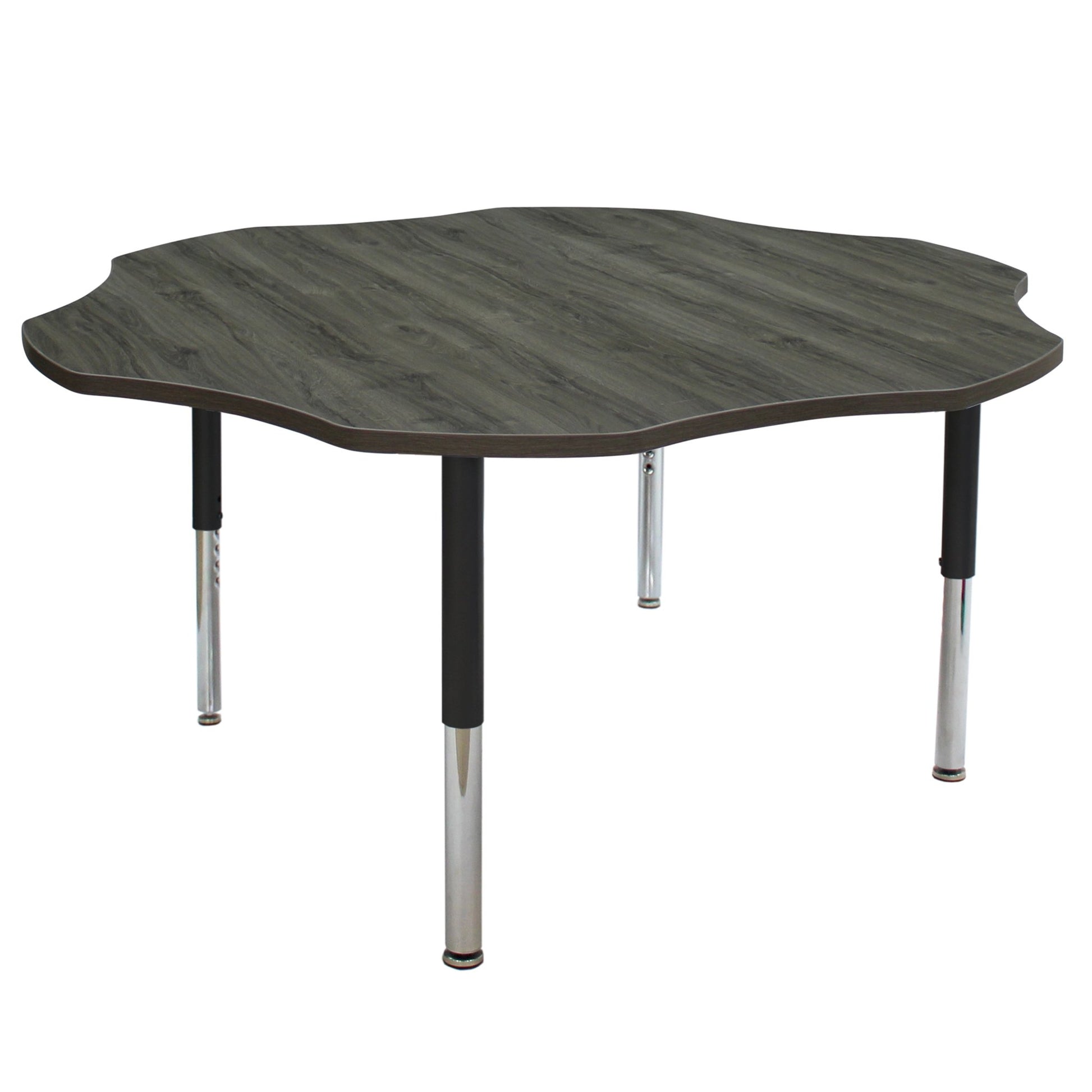 FDP 60" Flower La Madera Activity Table with Adjustable Super Legs (FDP - 13118 - XX) - SchoolOutlet