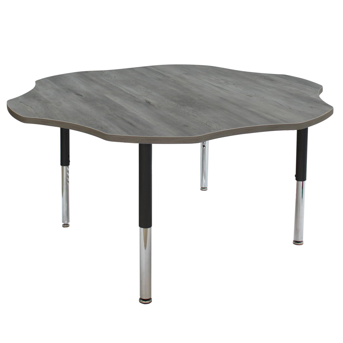 FDP 60" Flower La Madera Activity Table with Adjustable Super Legs (FDP - 13118 - XX) - SchoolOutlet