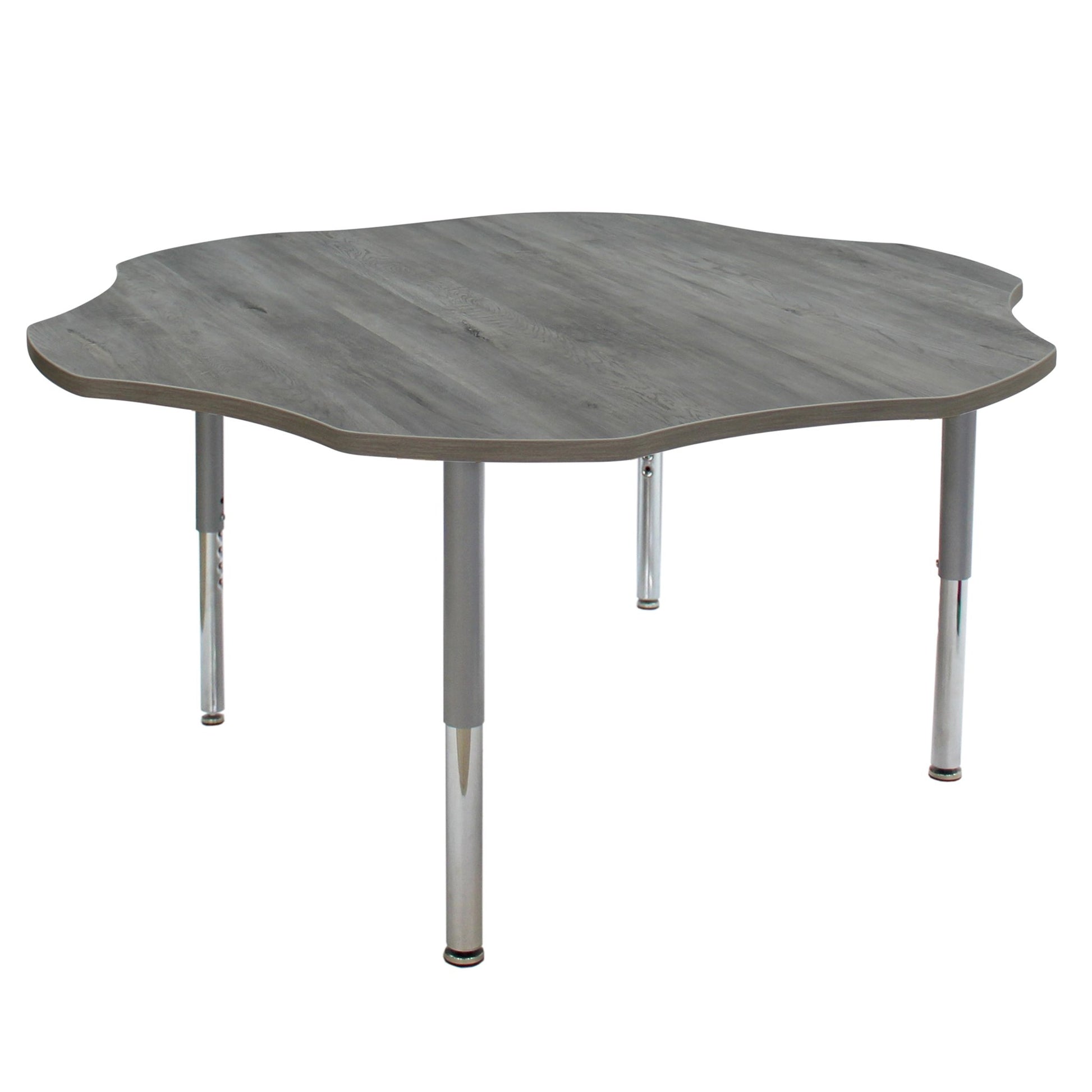FDP 60" Flower La Madera Activity Table with Adjustable Super Legs (FDP - 13118 - XX) - SchoolOutlet