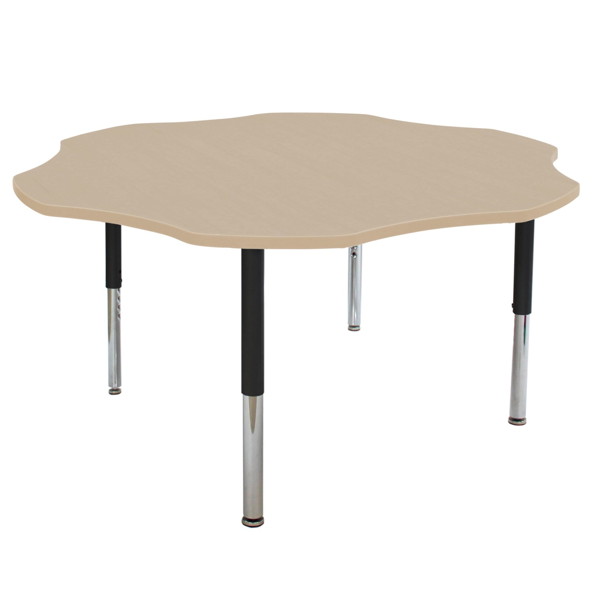 FDP 60" Flower La Madera Activity Table with Adjustable Super Legs (FDP - 13118 - XX) - SchoolOutlet