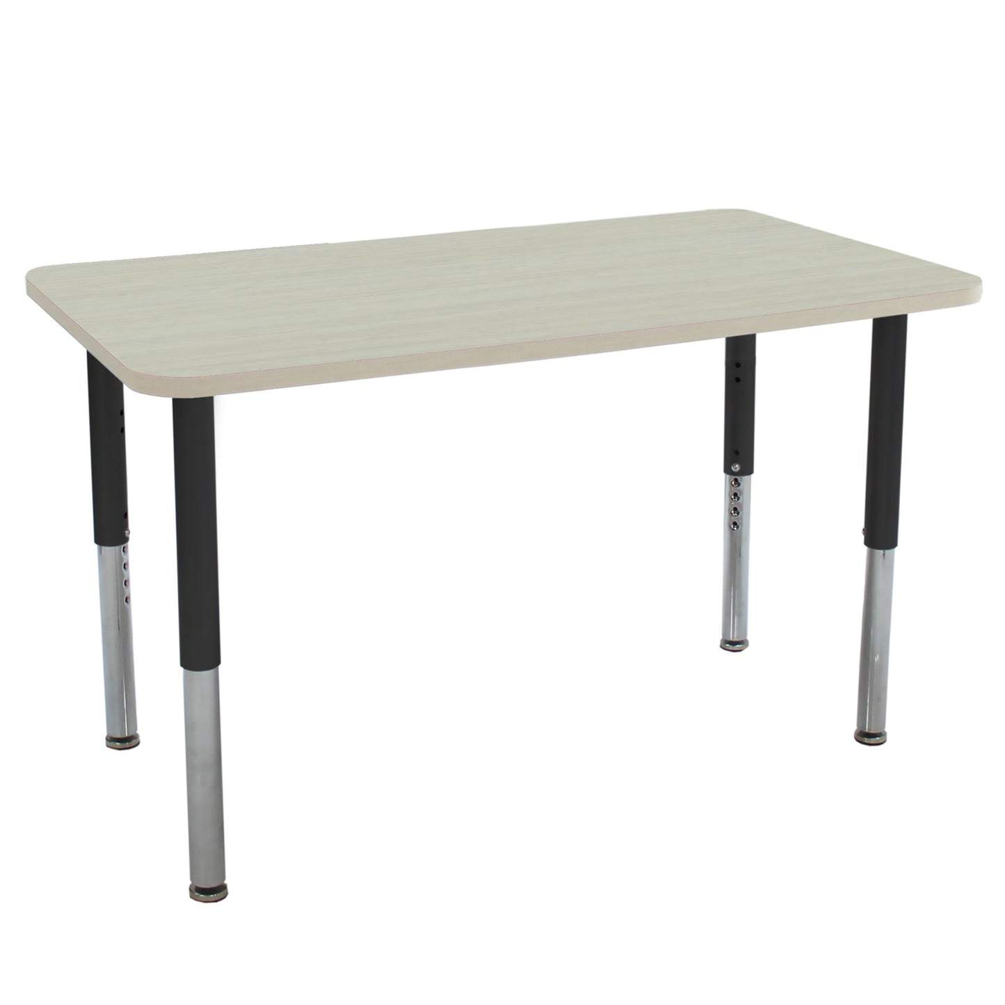 FDP 24" x 48" Rectangle La Madera Activity Table with Adjustable Super Legs (FDP - 13122 - XX) - SchoolOutlet