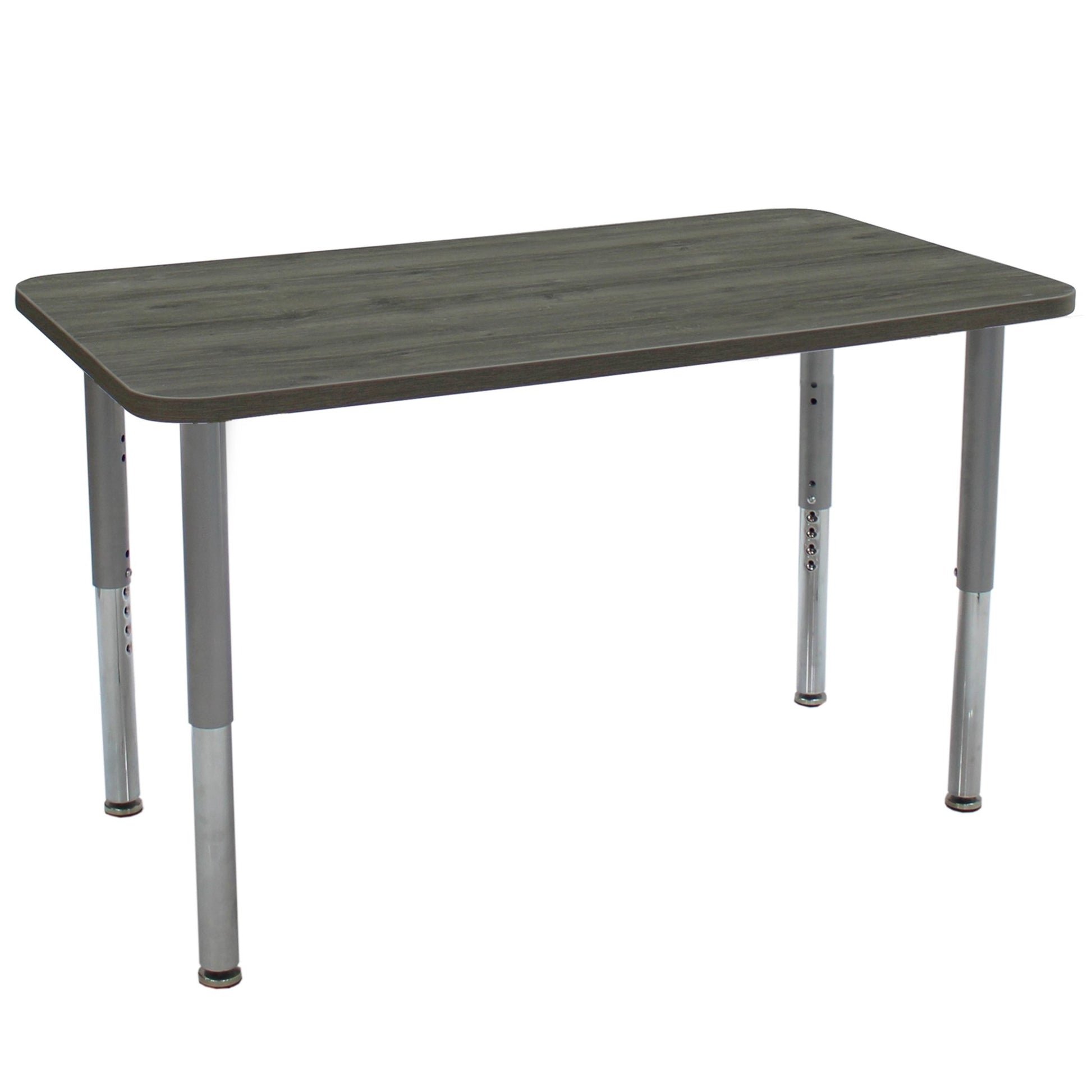 FDP 24" x 48" Rectangle La Madera Activity Table with Adjustable Super Legs (FDP - 13122 - XX) - SchoolOutlet