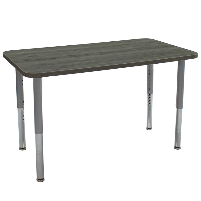 FDP 24" x 48" Rectangle La Madera Activity Table with Adjustable Super Legs (FDP - 13122 - XX) - SchoolOutlet