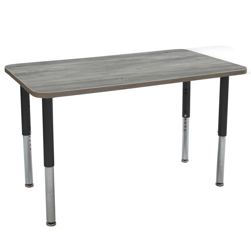 FDP 24" x 48" Rectangle La Madera Activity Table with Adjustable Super Legs (FDP - 13122 - XX) - SchoolOutlet