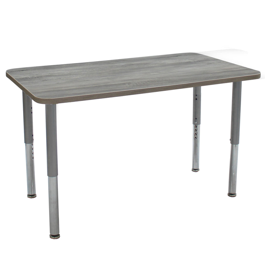 FDP 24" x 48" Rectangle La Madera Activity Table with Adjustable Super Legs (FDP - 13122 - XX) - SchoolOutlet