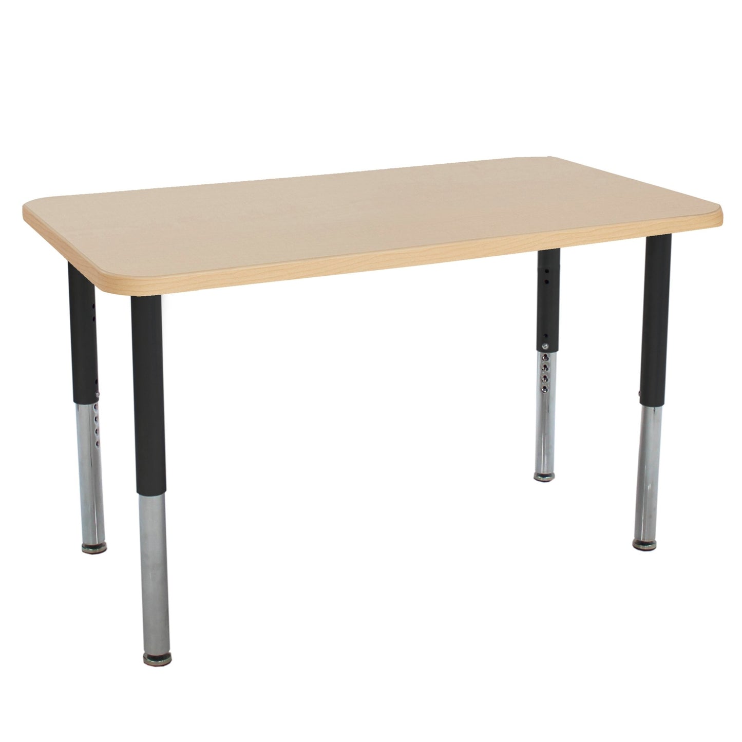 FDP 24" x 48" Rectangle La Madera Activity Table with Adjustable Super Legs (FDP - 13122 - XX) - SchoolOutlet