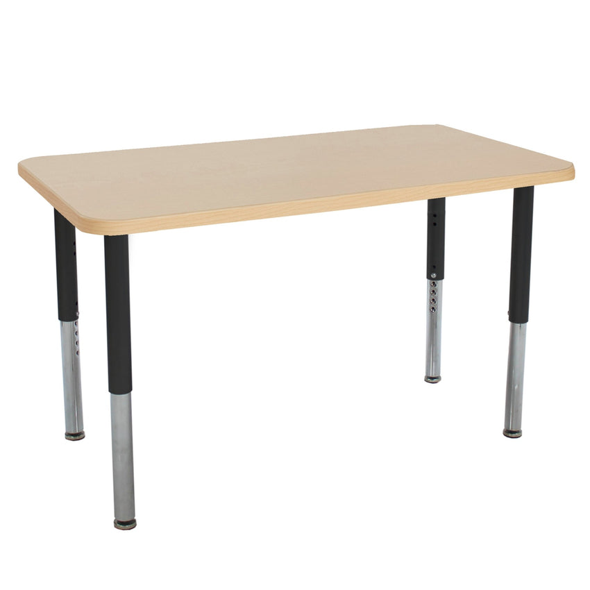 FDP 24" x 48" Rectangle La Madera Activity Table with Adjustable Super Legs (FDP - 13122 - XX) - SchoolOutlet