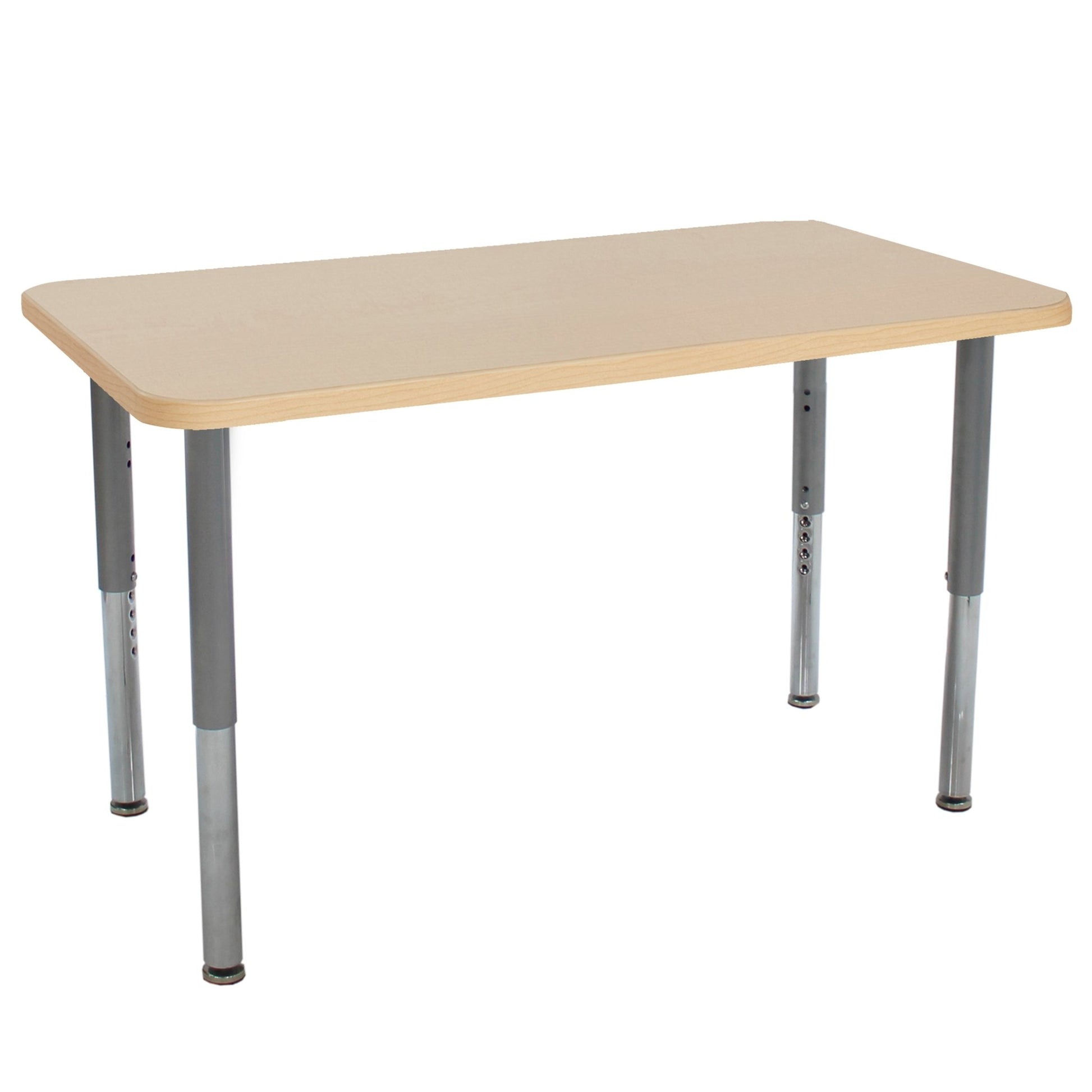 FDP 24" x 48" Rectangle La Madera Activity Table with Adjustable Super Legs (FDP - 13122 - XX) - SchoolOutlet