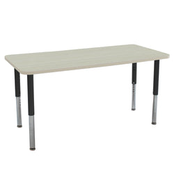 FDP 24" x 60" Rectangle La Madera Activity Table with Adjustable Super Legs (FDP-13123-XX)