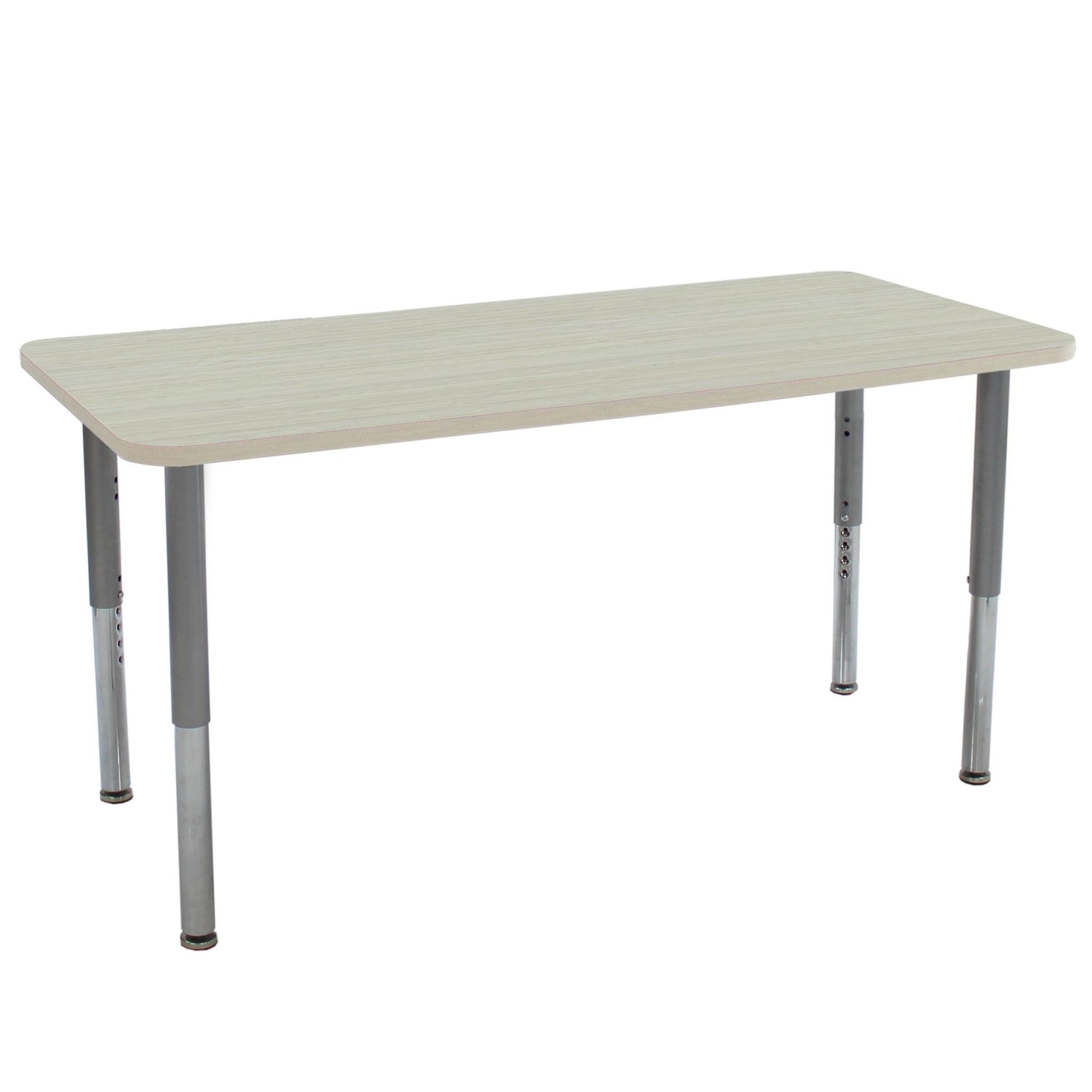 FDP 24" x 60" Rectangle La Madera Activity Table with Adjustable Super Legs (FDP - 13123 - XX) - SchoolOutlet