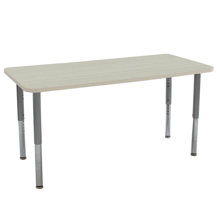 FDP 24" x 60" Rectangle La Madera Activity Table with Adjustable Super Legs (FDP - 13123 - XX) - SchoolOutlet