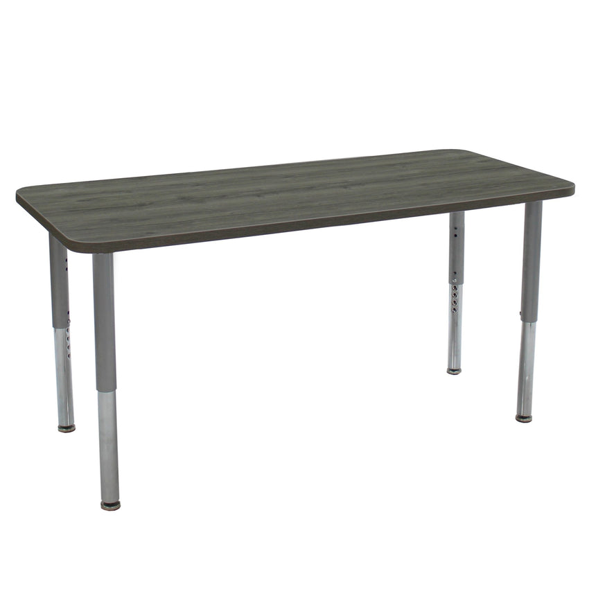 FDP 24" x 60" Rectangle La Madera Activity Table with Adjustable Super Legs (FDP - 13123 - XX) - SchoolOutlet