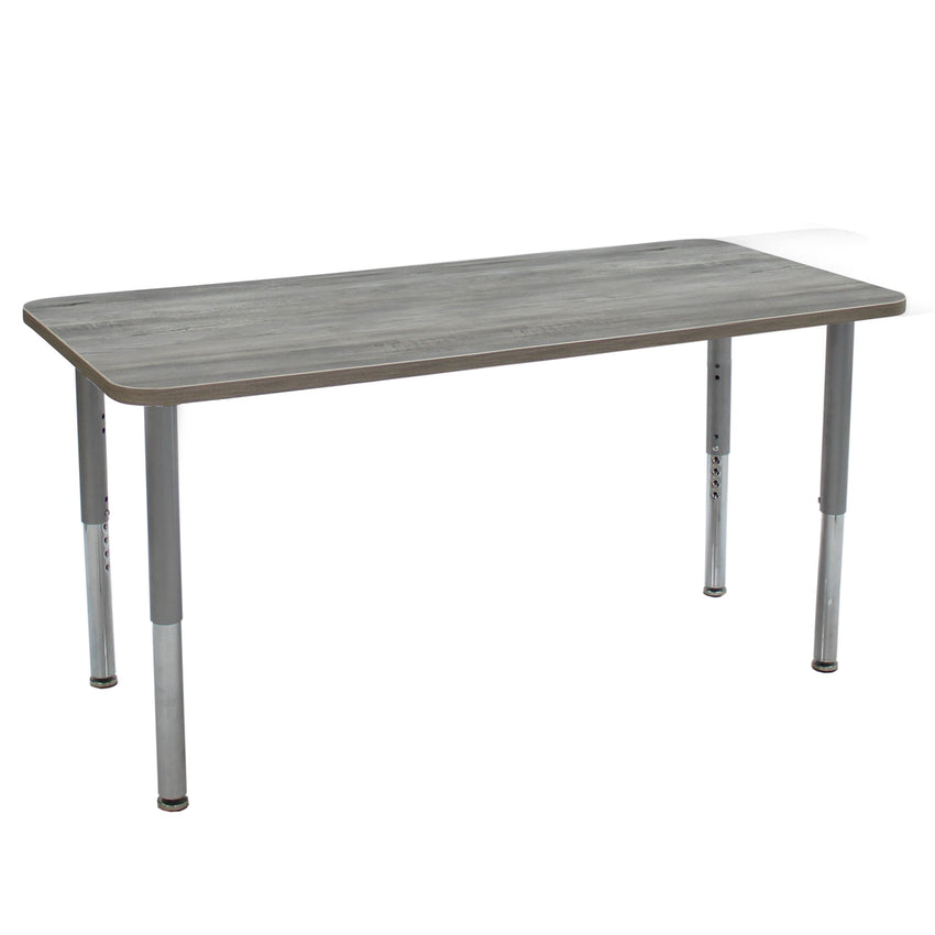 FDP 24" x 60" Rectangle La Madera Activity Table with Adjustable Super Legs (FDP - 13123 - XX) - SchoolOutlet