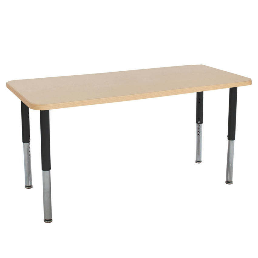 FDP 24" x 60" Rectangle La Madera Activity Table with Adjustable Super Legs (FDP - 13123 - XX) - SchoolOutlet