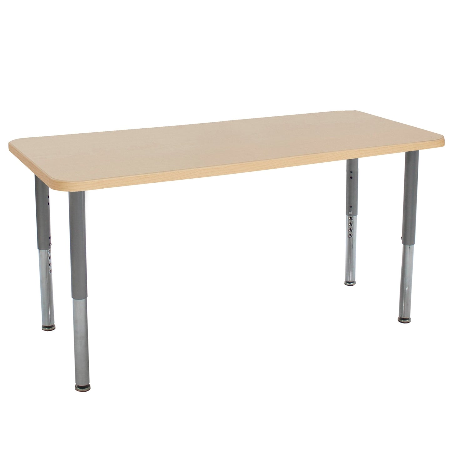 FDP 24" x 60" Rectangle La Madera Activity Table with Adjustable Super Legs (FDP - 13123 - XX) - SchoolOutlet