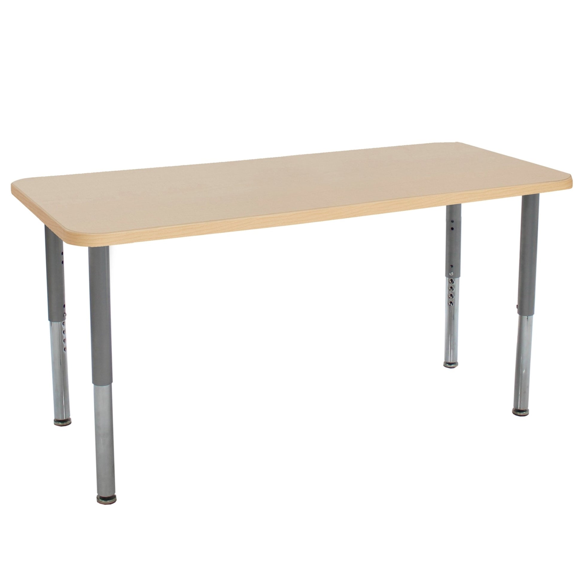 FDP 24" x 60" Rectangle La Madera Activity Table with Adjustable Super Legs (FDP - 13123 - XX) - SchoolOutlet