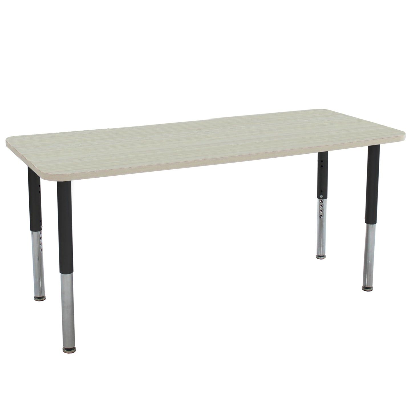 FDP 24" x 72" Rectangle La Madera Activity Table with Adjustable Super Legs (FDP - 13124 - XX) - SchoolOutlet