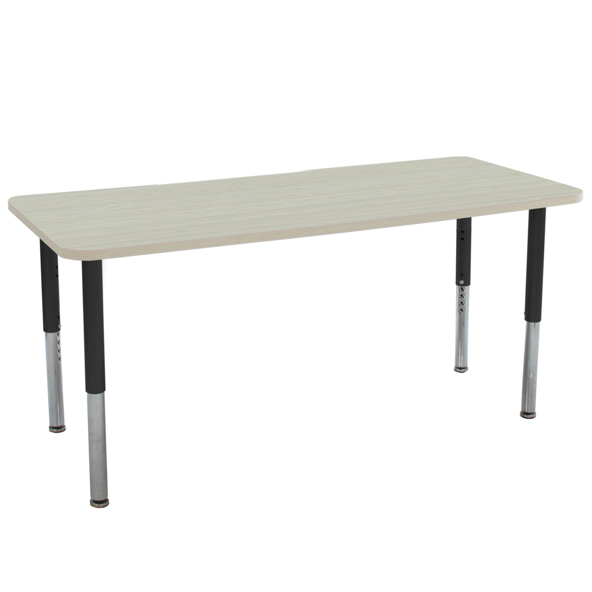 FDP 24" x 72" Rectangle La Madera Activity Table with Adjustable Super Legs (FDP - 13124 - XX) - SchoolOutlet