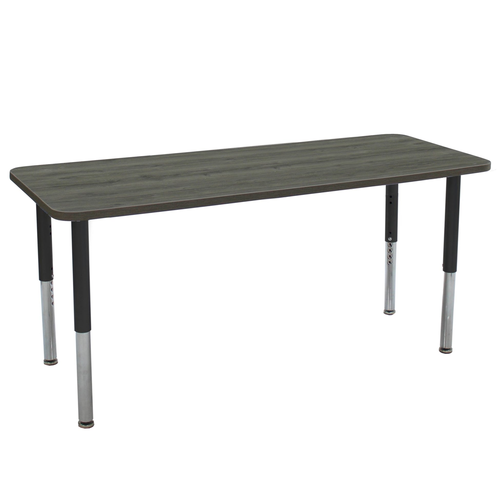 FDP 24" x 72" Rectangle La Madera Activity Table with Adjustable Super Legs (FDP - 13124 - XX) - SchoolOutlet