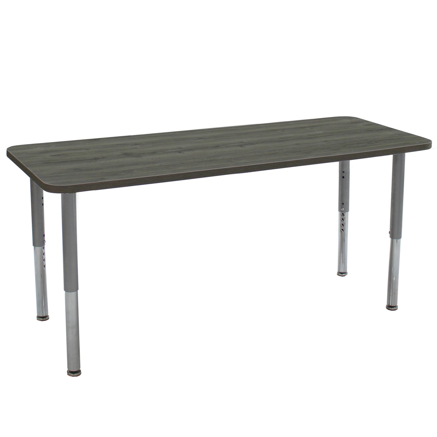 FDP 24" x 72" Rectangle La Madera Activity Table with Adjustable Super Legs (FDP - 13124 - XX) - SchoolOutlet