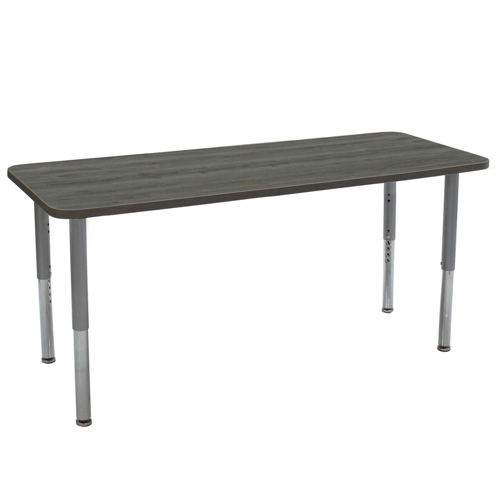 FDP 24" x 72" Rectangle La Madera Activity Table with Adjustable Super Legs (FDP - 13124 - XX) - SchoolOutlet