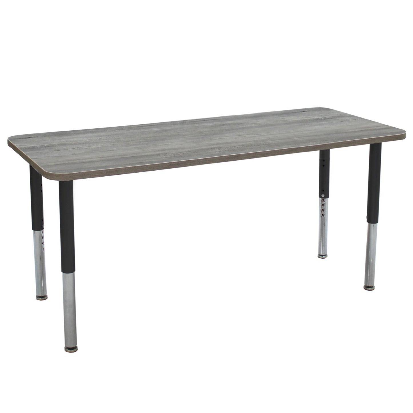 FDP 24" x 72" Rectangle La Madera Activity Table with Adjustable Super Legs (FDP - 13124 - XX) - SchoolOutlet