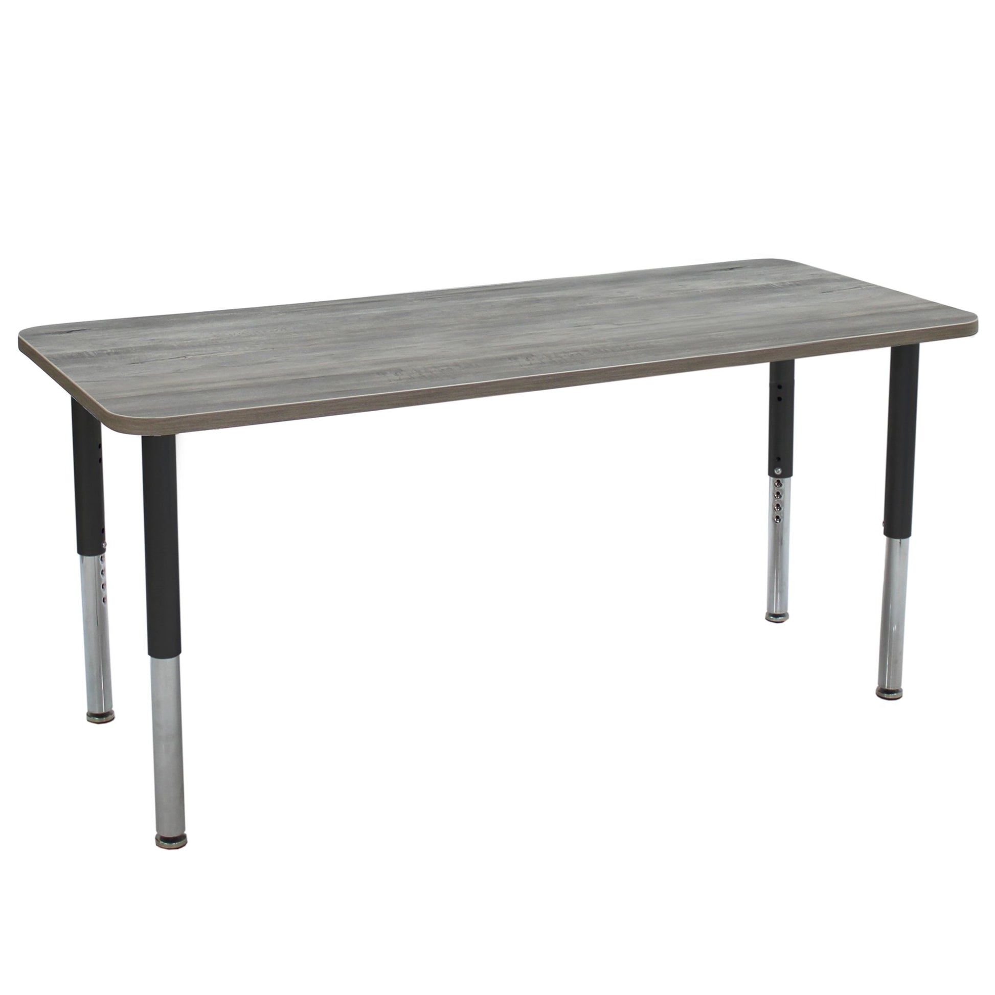 FDP 24" x 72" Rectangle La Madera Activity Table with Adjustable Super Legs (FDP - 13124 - XX) - SchoolOutlet