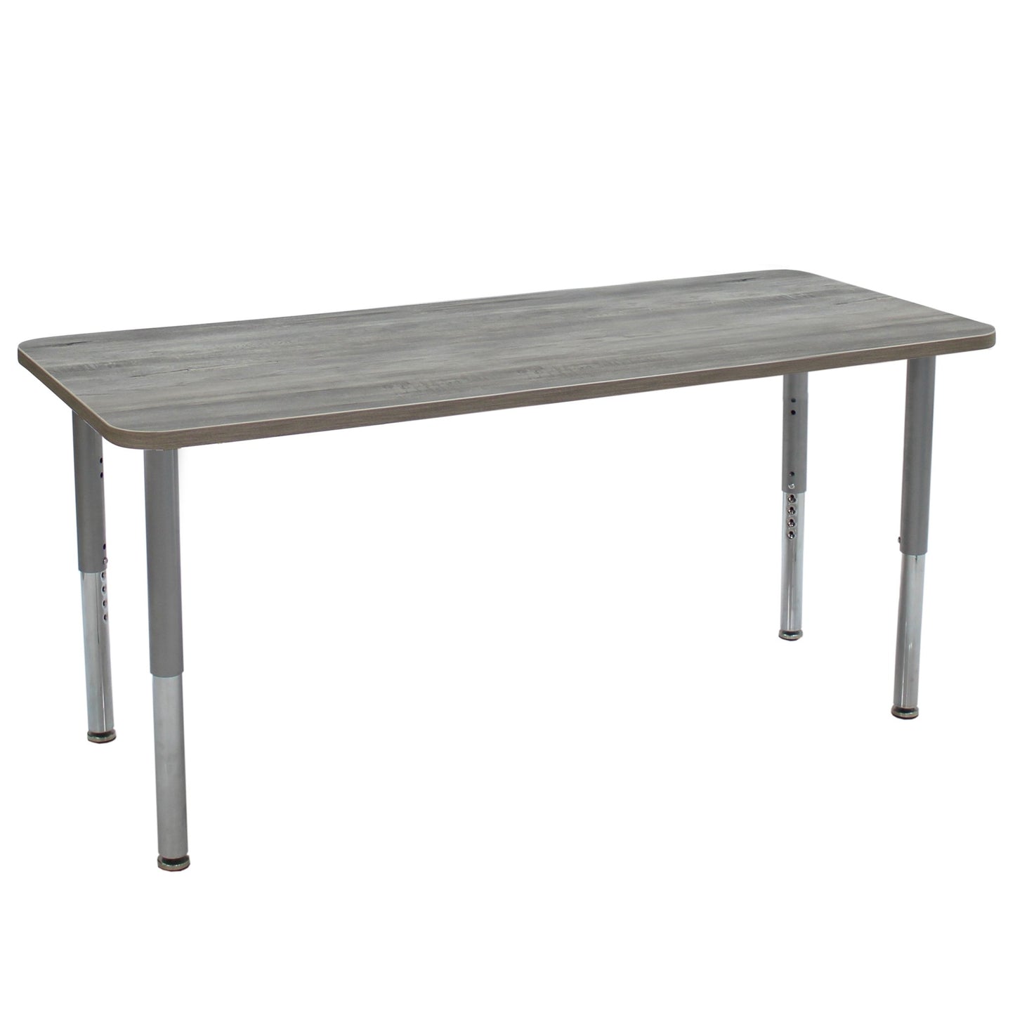 FDP 24" x 72" Rectangle La Madera Activity Table with Adjustable Super Legs (FDP - 13124 - XX) - SchoolOutlet