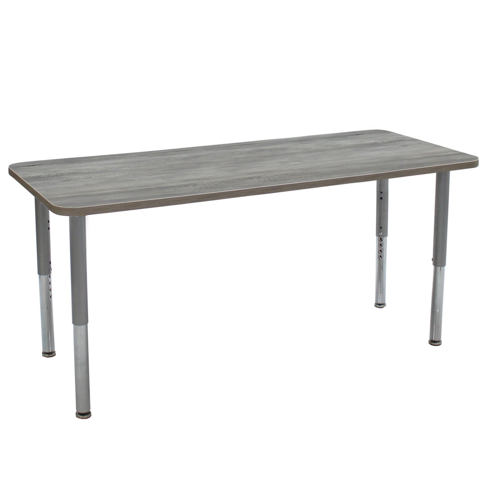 FDP 24" x 72" Rectangle La Madera Activity Table with Adjustable Super Legs (FDP - 13124 - XX) - SchoolOutlet